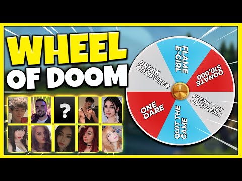 *ONE LOSS=ONE SPIN* THE ULTIMATE LEAGUE CHALLENGE WHEEL (10 STREAMER POVS) - League of Legends