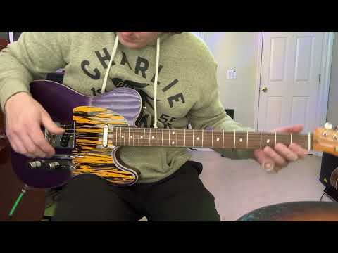 Squier Classic Vibe - Purple Sparkle Baritone Telecaster image 9