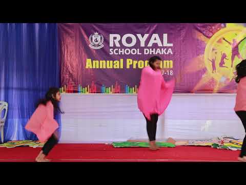 Annual Program 2017-18 Royal School Dhaka: Dance Performance on song 'Lean On'