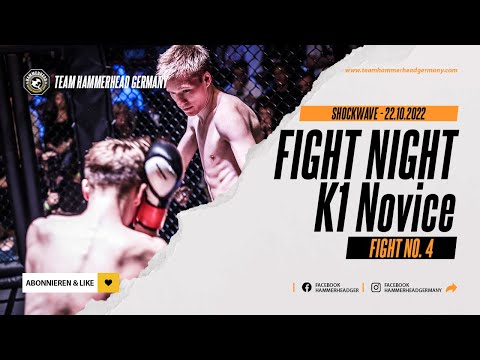 FIGHT 4 - Shockwave - Team Hammerhead Germany | Boxing / K1 Novice