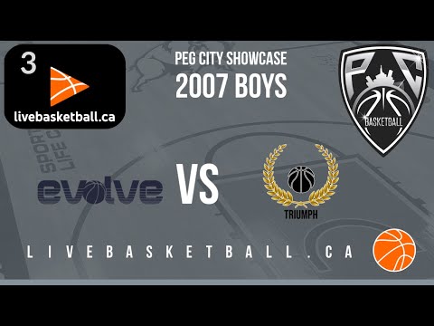 Peg City Showcase - 2007 BOYS - Evolve 2007 Boys vs Triumph 2007 Boys