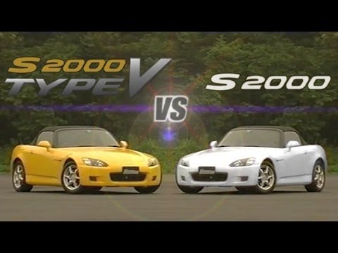 [ENG CC] Honda S2000 type V vs. Honda S2000 in Ebisu 2000