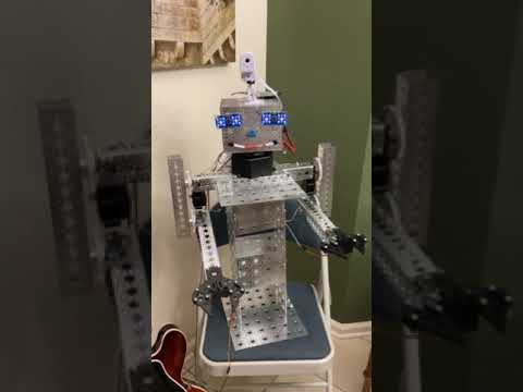 Ezang's Mr. Metal Again 2021 - Made From Servo City Parts - Sample Robot Voice