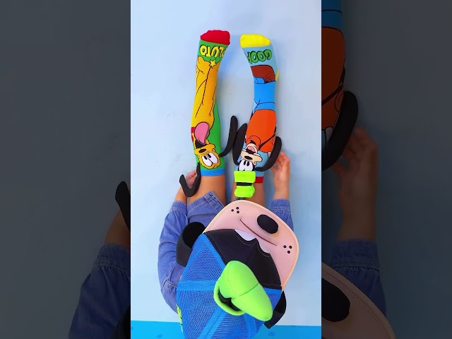 Vídeo relacionado con Madmia Disney Pluto & Goofy Socken Par de Calcetines, carbón, Talla única para Niñas