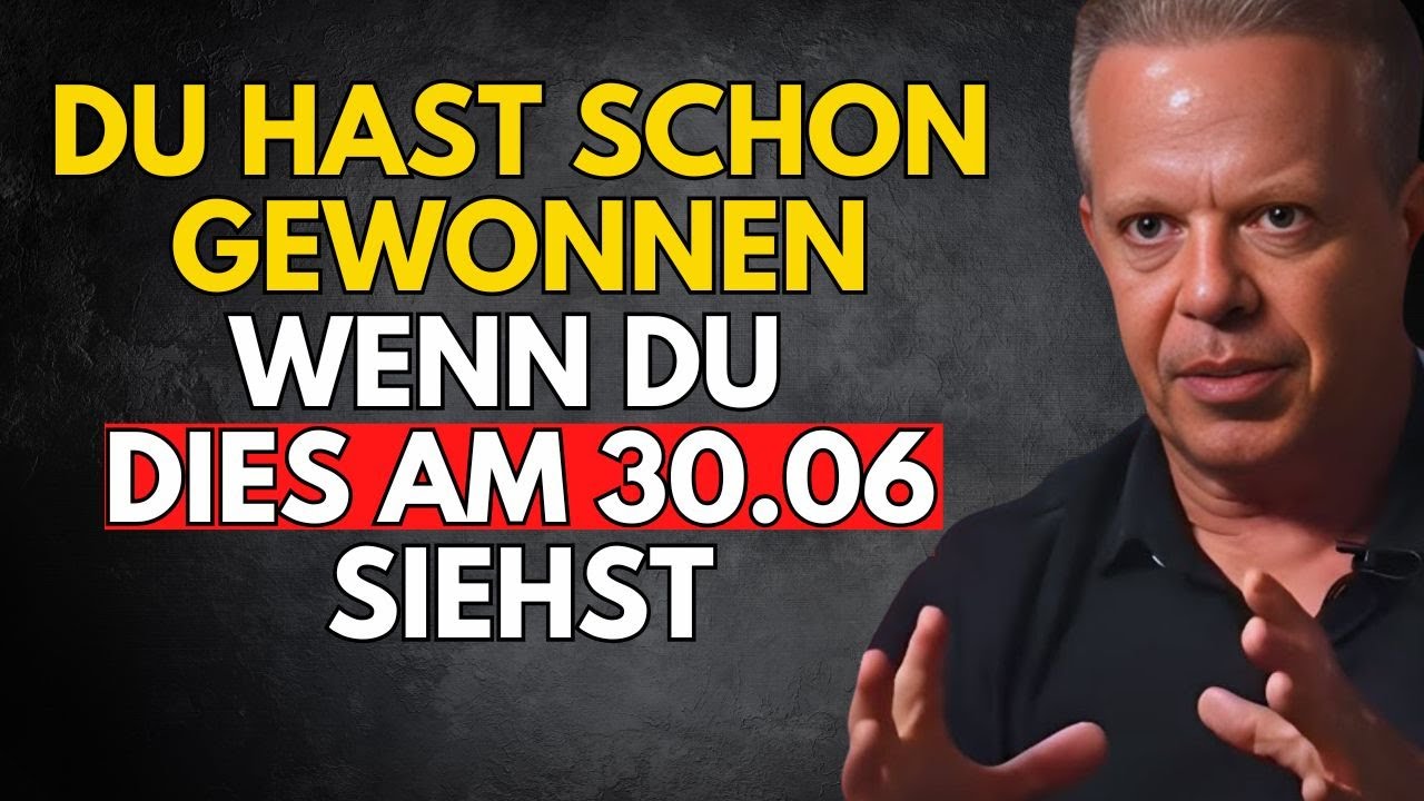 Das siehst du kurz bevor du den Jackpot knackst! (Nicht ignorieren!) - Joe Dispenza