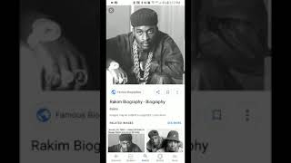 Hip hop death culture pt 3: Legendary Rakim teaches a lesson.