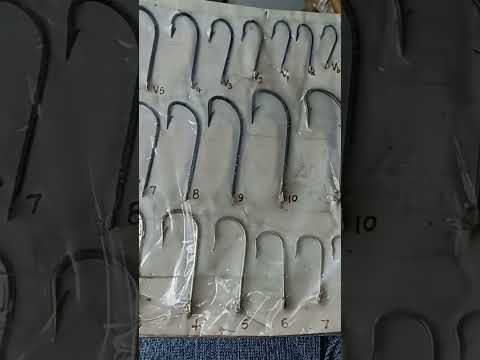 Fishing hooks sizes #short
