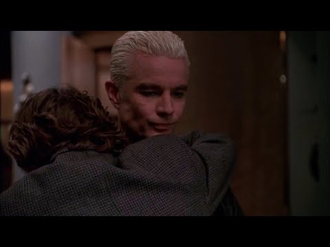 AllSpuffyScenes 8x11 Andrew sees Spike alive