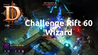 Diablo 3 - Challenge Rift - Challenge 60 - Wizard - A worthy attempt