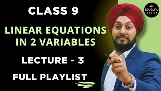 Download the video "Class 9 Maths Chapter 4 | Linear Equations in 2 Variables | Easy Explanation Lecture -3 🔥"