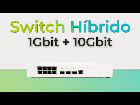Switch Híbrido 10Gbit para redes de alta velocidad - Unboxing QSW-308-1C