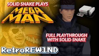 Deep Fake Solid Snake Plays Mega Man 1