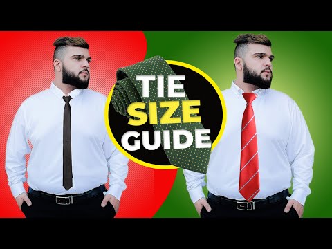 Tie Size Guide: Skinny, Slim, Narrow and Traditional - Which is Right for You?