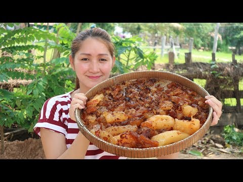 Yummy Kapok Sap Dessert - Kapork Sap Cooking - Cooking With Sros Video