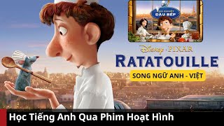 Hoạt Hình Tiếng Anh Ratatouille Chú Chuột Đầu Bếp | Linguini gặp Remy lần đầu tiên (Song Ngữ)