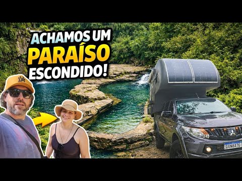 ENCONTRAMOS UM LUGAR INCRÍVEL EM SANTA CATARINA!! SC Vida Sobre Rodas CP//049 #l200triton #camper