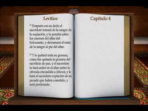 LA BIBLIA LEVITICO COMPLETO REINA VALERA ANTIGUO TESTAMENTO