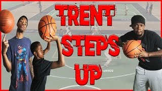 NBA 2K16 MyPark Gameplay ft. Trent - TRENT STEPS UP!!