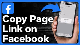 How To Copy Link Of Facebook Page