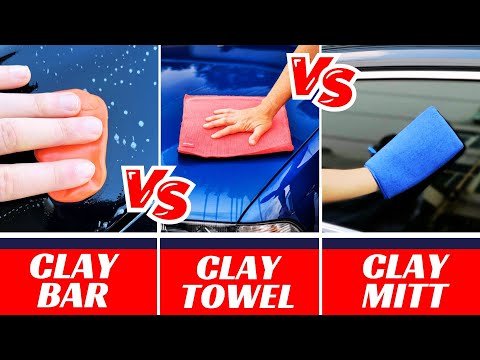 Clay Bar vs Clay Mitt vs Clay Towel – Which One’s REALLY the Best?