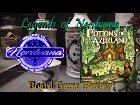 Potions of Azerland Kickstarter Deluxe Edition - Legends of Nerdvana Review