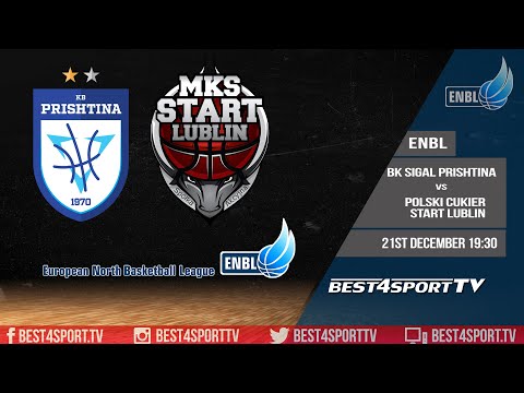 KB Sigal Prishtina v Polski Cukier Start Lublin | Full Game, Dec 21st | ENBLeague 2022/23