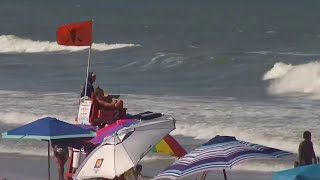 Hundreds of miles away, Hurricane Ernesto still affects US beaches with rip currents, house collapse