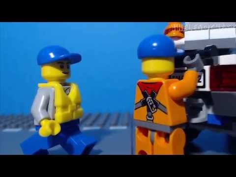 Vidéo LEGO City 60012 : Le transporteur du bateau du garde-côtes