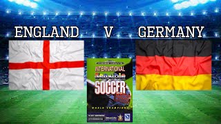 England  V Germany - International Sensible Soccer Challenge