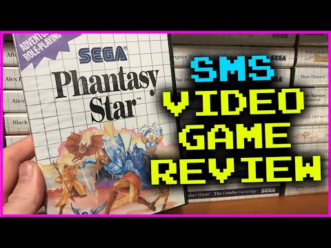 Phantasy Star 1 Sega Master System Review | Bits & Glory Retro Reviews