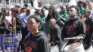 Selma SOUTHSIDE Panthers marching band Performance After Jubilee Street Parade  2016
