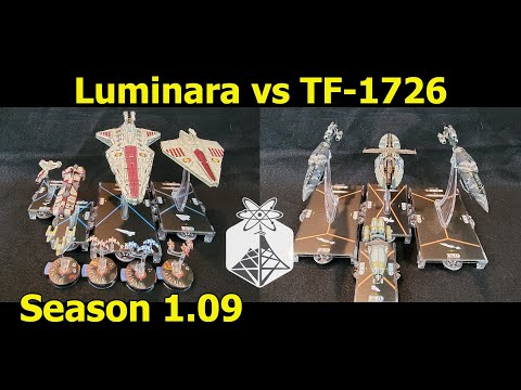 Star Wars Armada "Price of Freedom" Luminara Unduli vs TF-1726 - ION Radio Battle Report