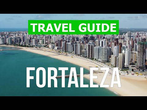 City of Fortaleza in 4k. Brazil, Fortaleza to visit