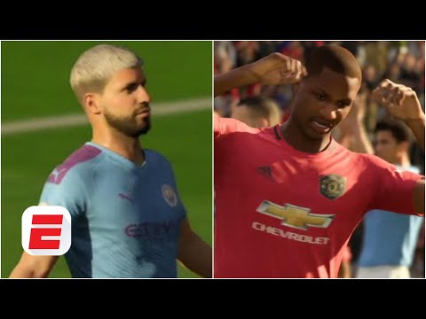 Man United vs. Man City: Sergio Aguero and Odion Ighalo battle for glory | FIFA 20 Predicts