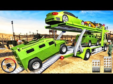 Army Car Transporter 2019 : Airplane Pilot - Best Android Gameplay