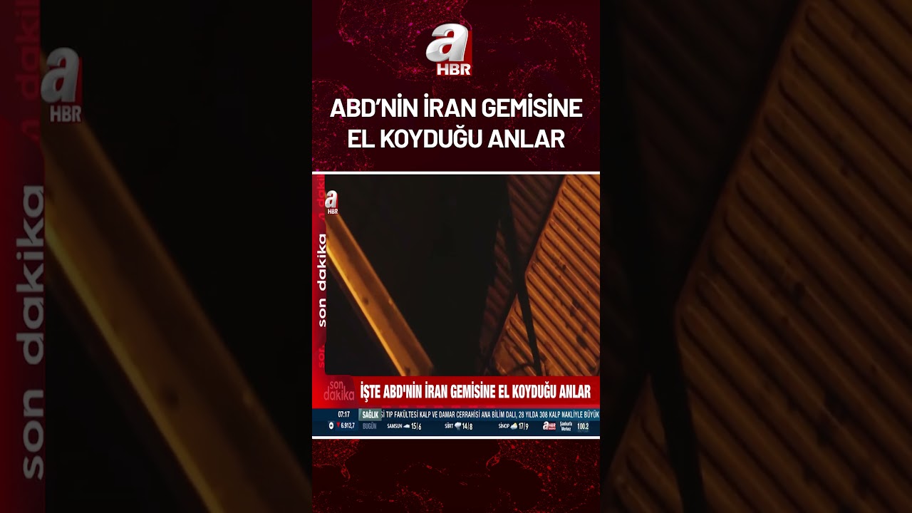 ABD İran gemisine el koyduğu anları paylaştı! İşte o görüntüler | A Haber