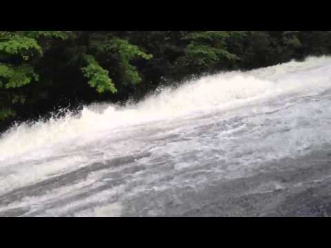 The big slide on Reedy Patch Creek, Bat Cave NC.
