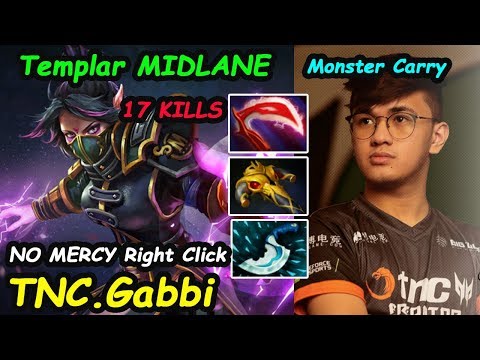 TNC Gabbi [Templar Assassin] MIDLANE NO MERCY RIGHT CLICK Dota 2 pro gameplay