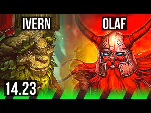 IVERN vs OLAF (JGL) | Rank 11 Ivern | NA Challenger | 14.23