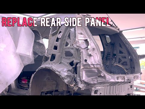 Thumbnail for GAC AION Y Plus rear side accident repair| side panel replacement by GAC Aion