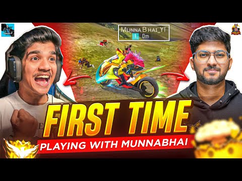 My First Game with 🔥@Munnabhaigaming | 12 Kills BOOYAH😱 | Free Fire Telugu #dfg #freefire