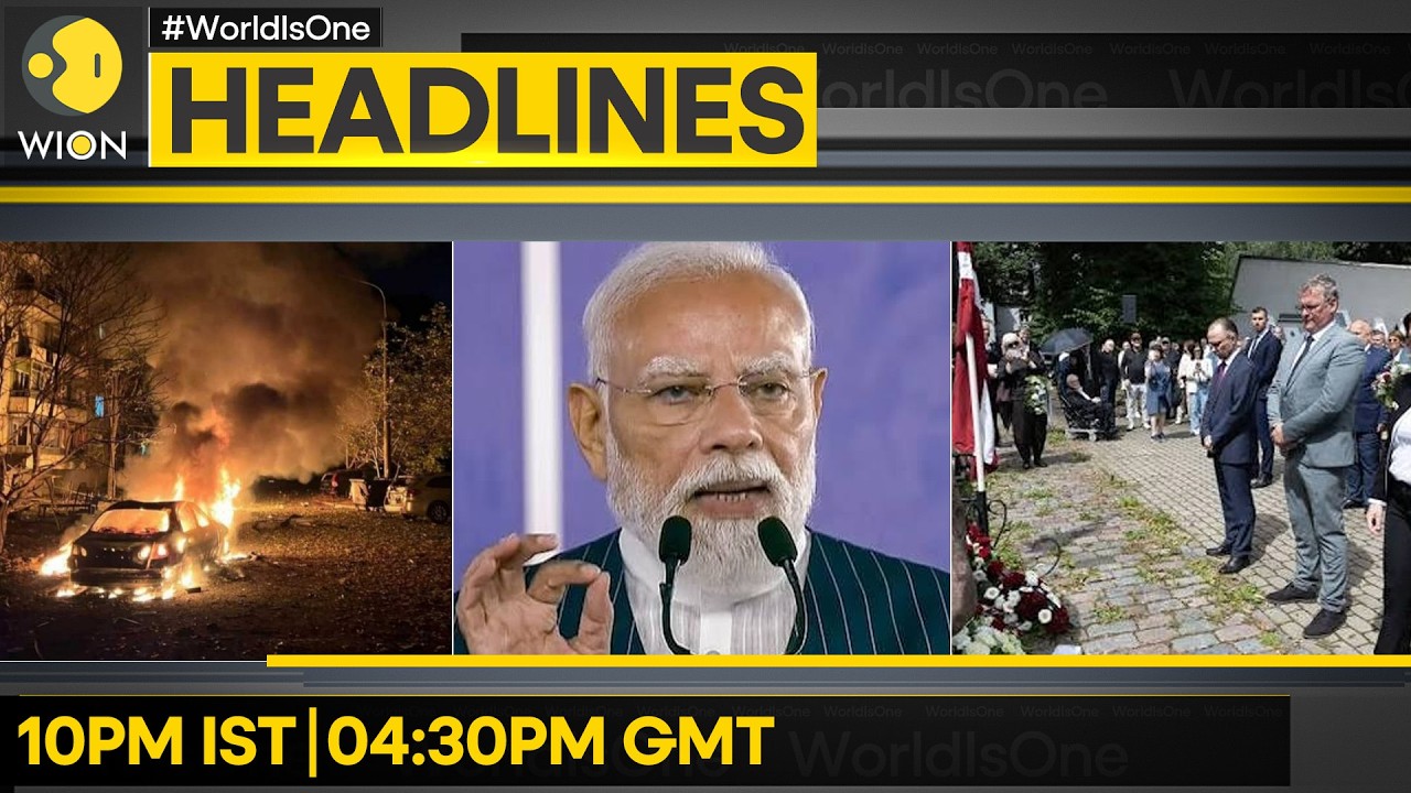 PM Modi Expresses Grief Over Vietnam Mishap | Ukraine: Six Killed in Russian Strikes |WION HEADLINES