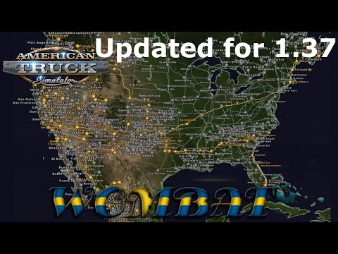 ATS 1.37 - The Map Combo incl Sierra Nevada, C2C, Viva Mexico, Mexico Extremo, Pazzmod and more