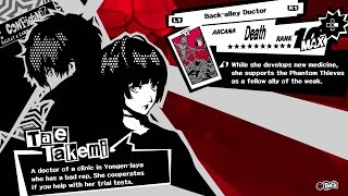 Persona 5 - Takemi (Death) Confidant [Rank 10] Friendship