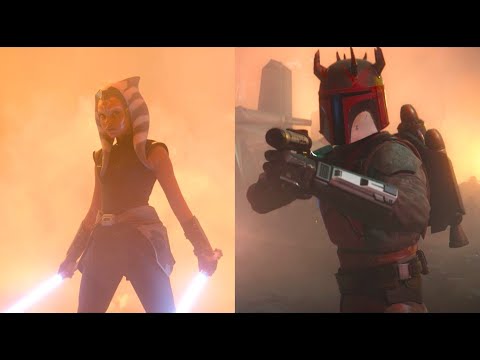 Live Action Siege of Mandalore [4K HDR] - Star Wars: Ahsoka