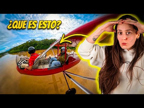 I didn't expect to see this from the air in Costa Rica 😱