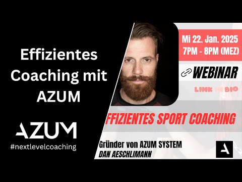 AZUM Webinar - Effizientes Coaching mit AZUM