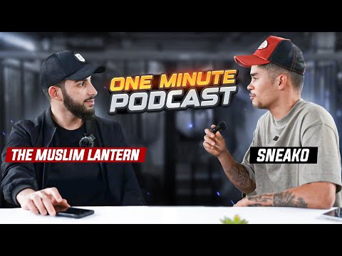 The One Minute Podcast | Sneak∅ Interviews The Muslim Lantern | Muhammed Ali