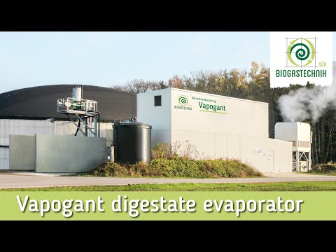 Digestate evaporation Vapogant