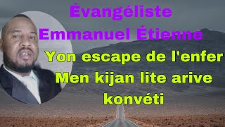 Men poukisa Evangelist Emmanuel Étienne tapral tiye yon jenn fi legliz,men BonDye pat bal pouvoir sa